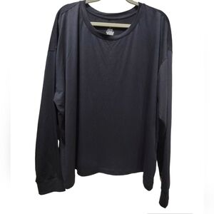 NWT TEK GEAR 3X On-The-Go Gear Long Sleeve Workout Gym Athleisure Top